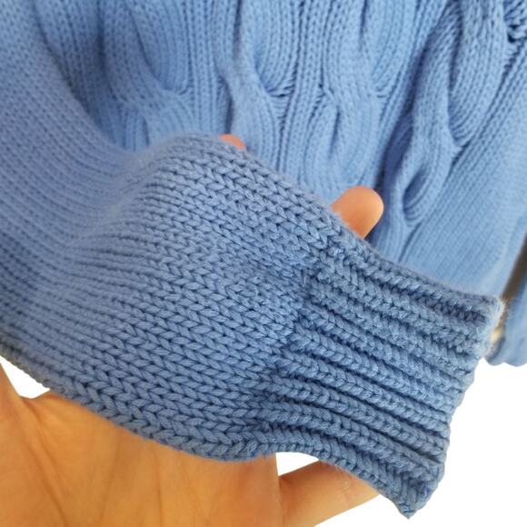 J. Crew Womens Cable Knit Sweater Preppy Classic Academia Old Money Size XXS Ivy - Picture 6 of 10